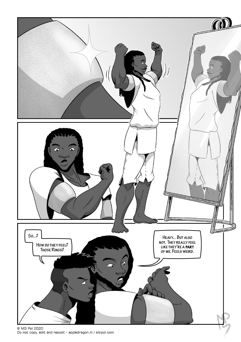Short Comic; Gaia – Page 01